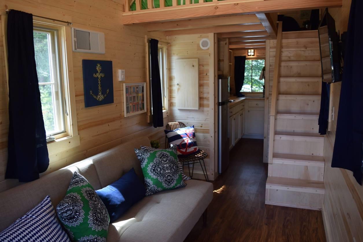 Tuxbury Pond Camping Resort Tiny House Murphy South Hampton Exterior photo